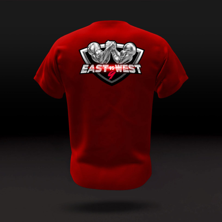 East vs West 9 T-Shirt Back